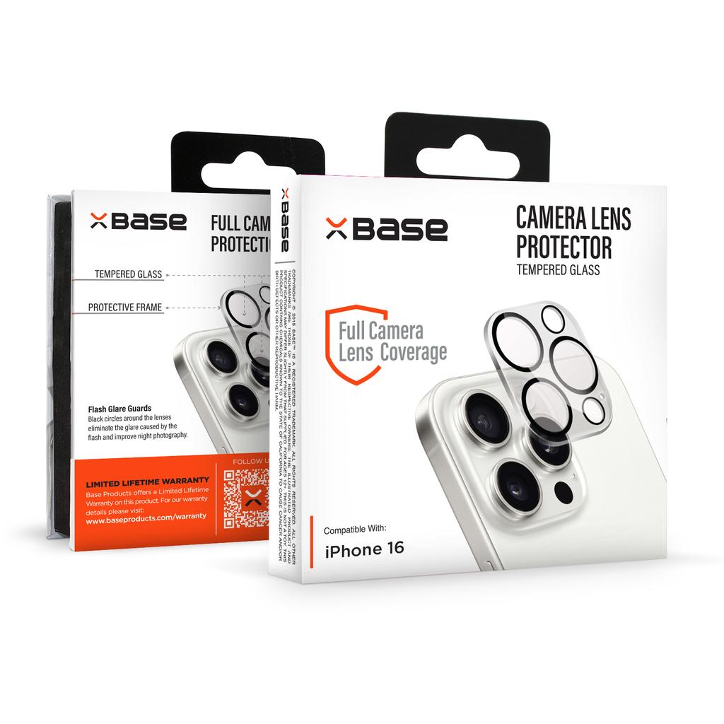 Tempered Glass Camera Lens Protector for iPhone 16 Plus Refurbished - N/A (ou "xBase" si vous considérez que c refurbished available on Backmarket