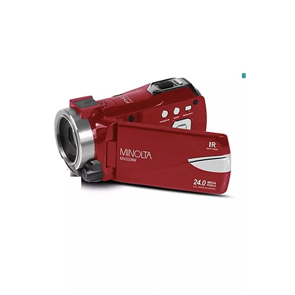 Minolta MN200NV Camcorder - Red Refurbished - Minolta refurbished available on Backmarket