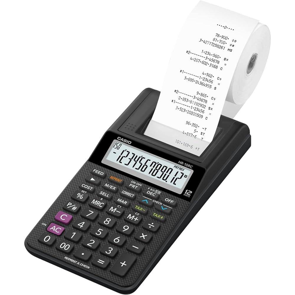 Buy Casio HR-10RC Calculator Refurbished - $45.00 Casio HR-10RC Calculator Refurbished - Casio refurbished available on Backmarket
