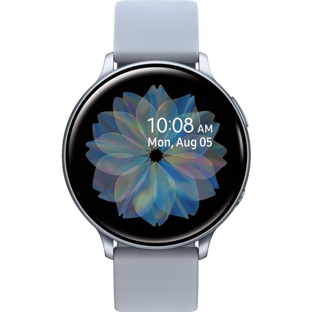 Samsung Smart Watch Galaxy Watch Active2 SM-R830 HR GPS - Cloud Silver Reconditionné - Samsung refurbished available on Backmarket