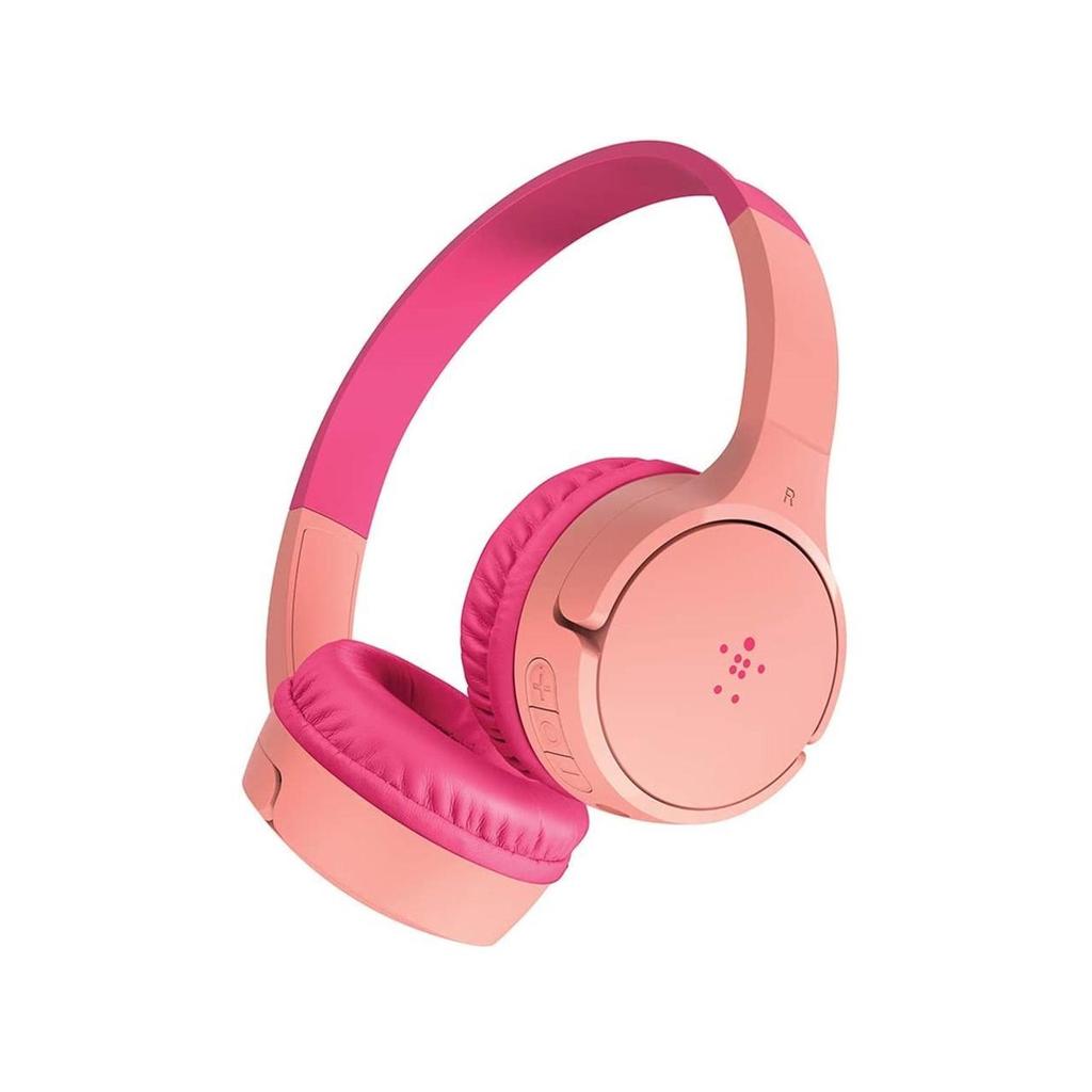 Belkin AUD001btPK Headphone Bluetooth - Pink Refurbished - Belkin refurbished available on Backmarket