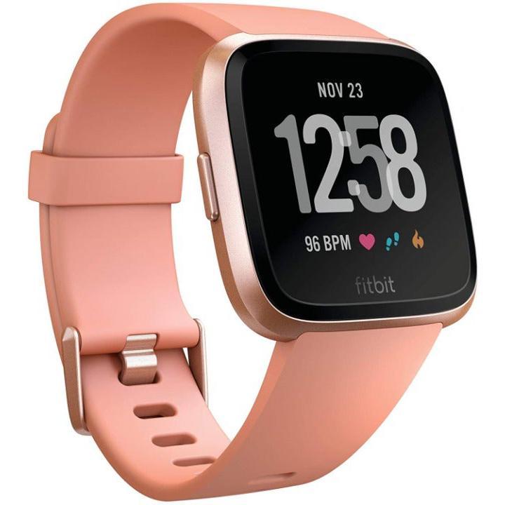 Fitbit Smart Watch Versa HR GPS - Pink Reconditionné - Fitbit refurbished available on Backmarket