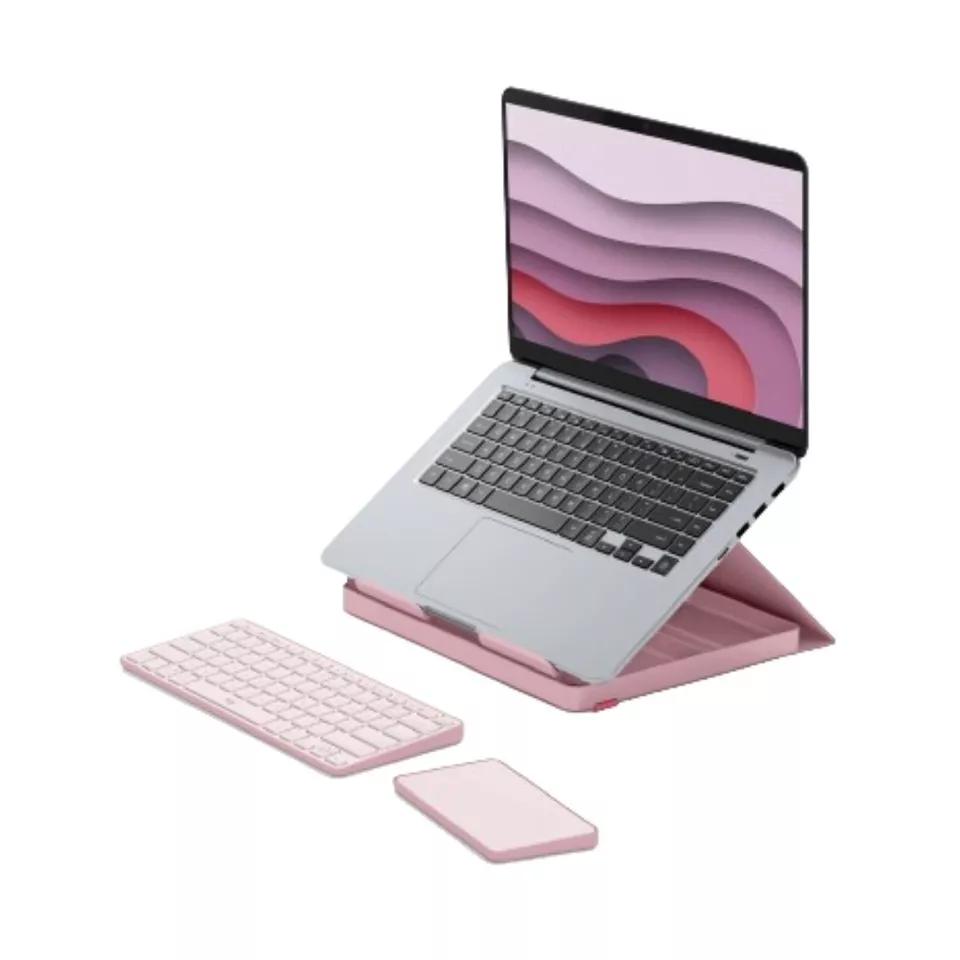 Buy Logitech Keyboard QWERTY Wireless Casa Pop Up Desk Pink Refurbished - $310.00 Logitech Keyboard QWERTY Wireless Casa Pop Up Desk Pink Refurbished - Logitech refurbished available on Backmarket