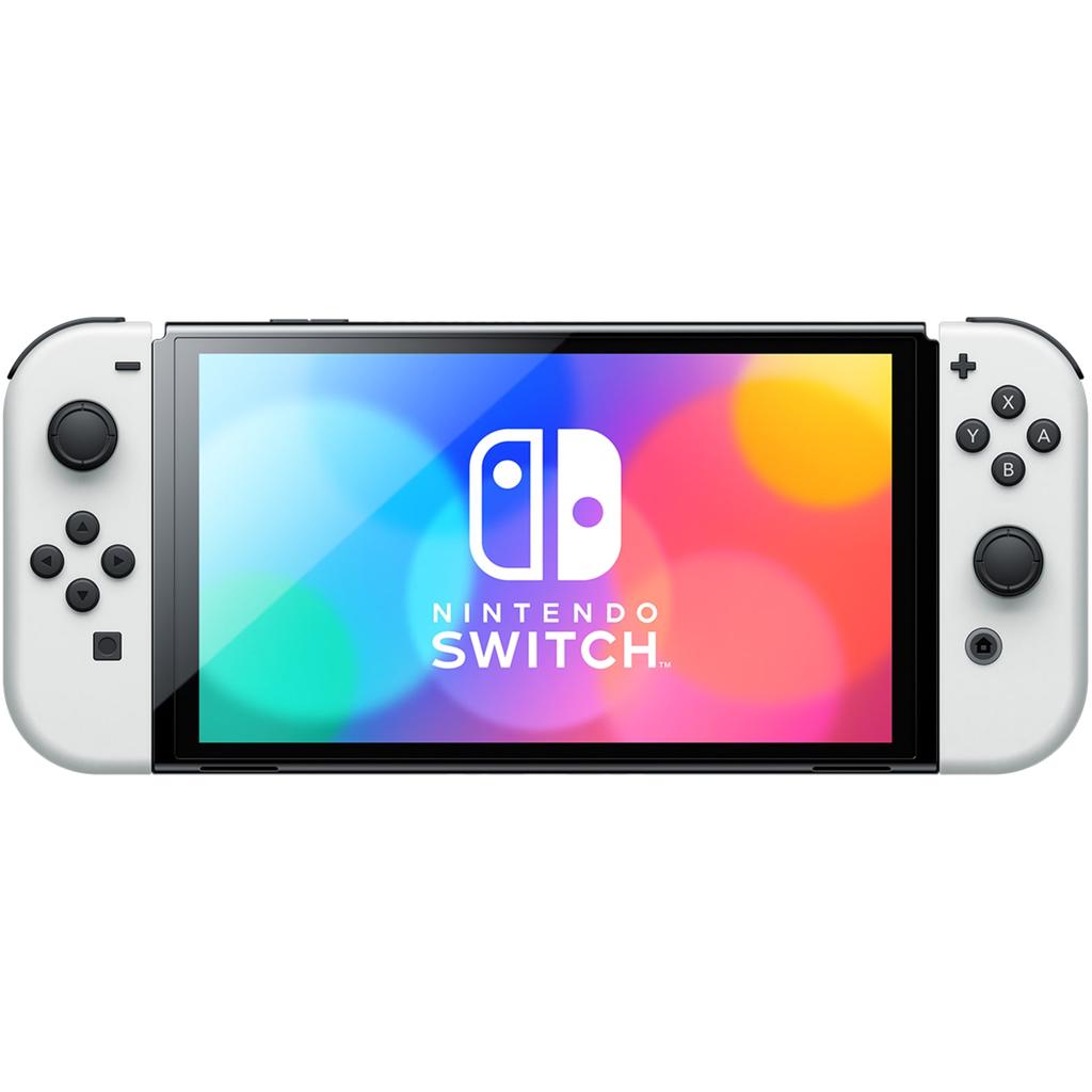 Switch OLED 64GB - White/White Refurbished - Nintendo refurbished available on Backmarket