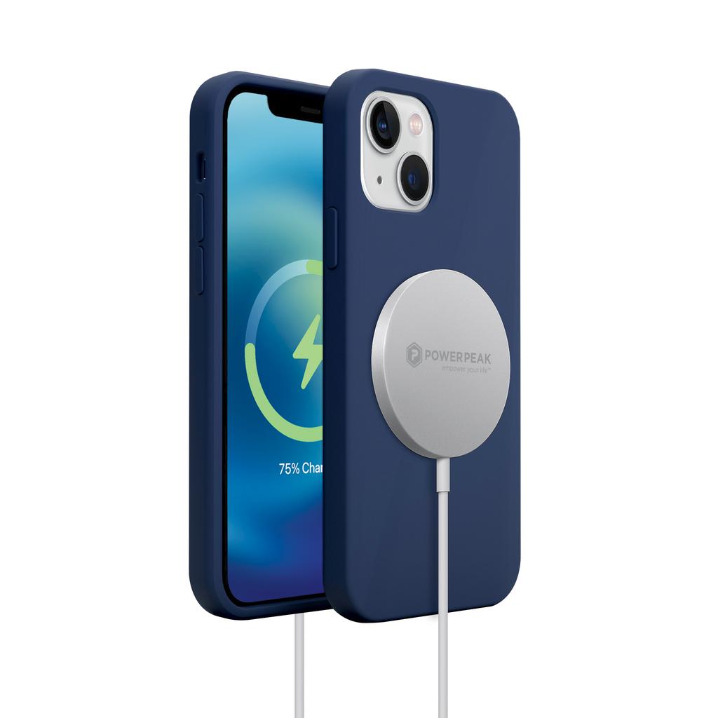 iPhone 13 mini case - Silicone - Blue Refurbished - N/A refurbished available on Backmarket