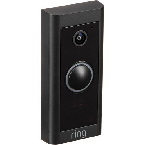 Ring Wired Video Doorbell Camcorder - Black Refurbished - Ring refurbished available on Backmarket