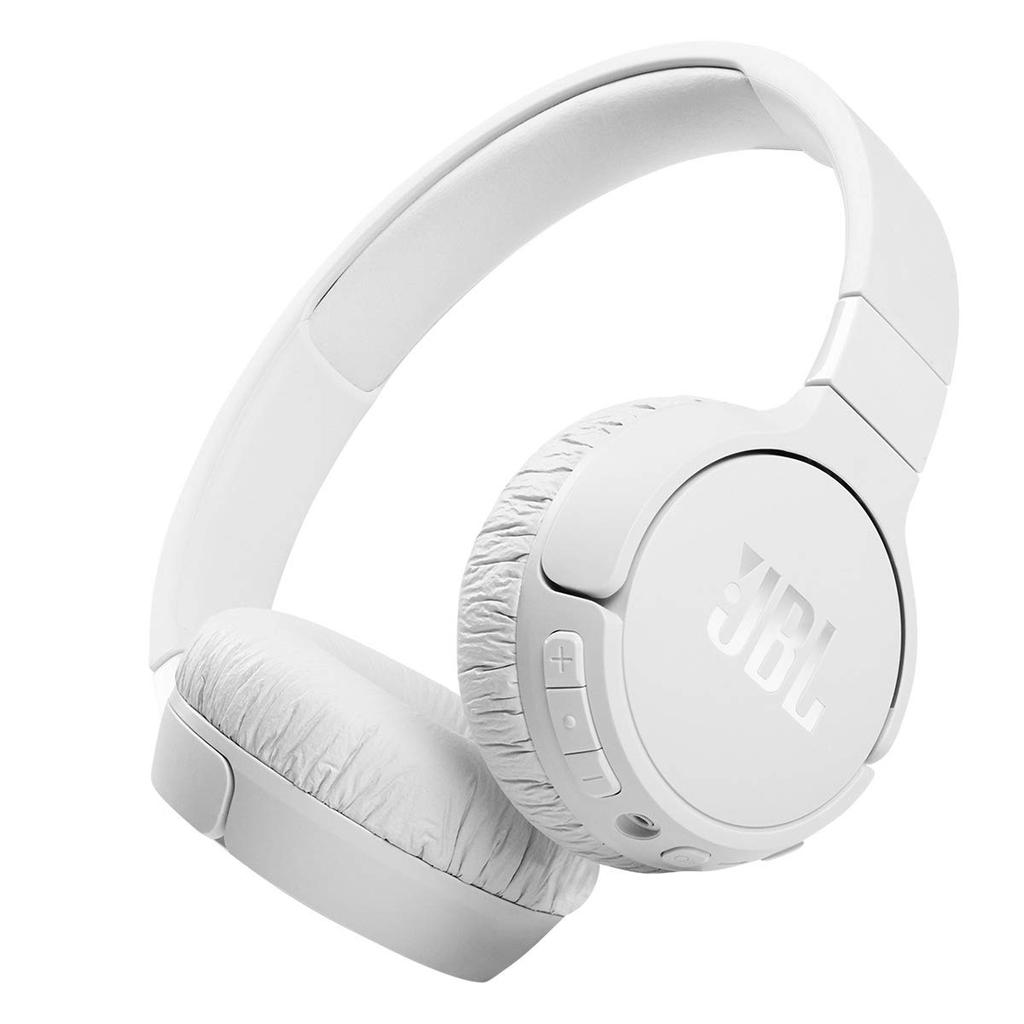 Jbl Tune 660NC Noise cancelling Headphone Bluetooth - White Reconditionné - JBL refurbished available on Backmarket