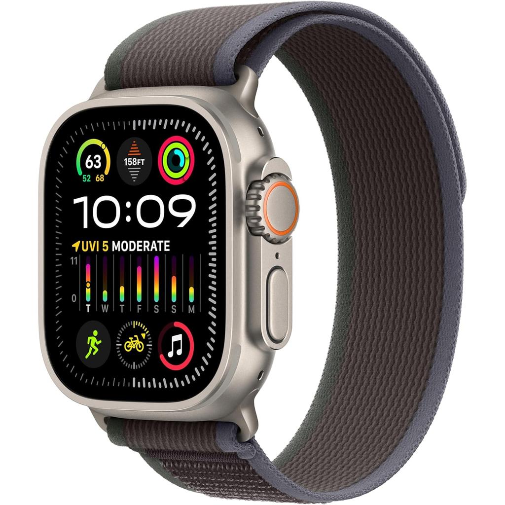 Buy Apple Watch Ultra 2 (2023) GPS + Cellular 49 mm - Titanium Natural Titanium - Trail loop Black Reconditionné - $440.95 Apple Watch Ultra 2 (2023) GPS + Cellular 49 mm - Titanium Natural Titanium - Trail loop Black Reconditionné - Apple refurbished available on Backmarket