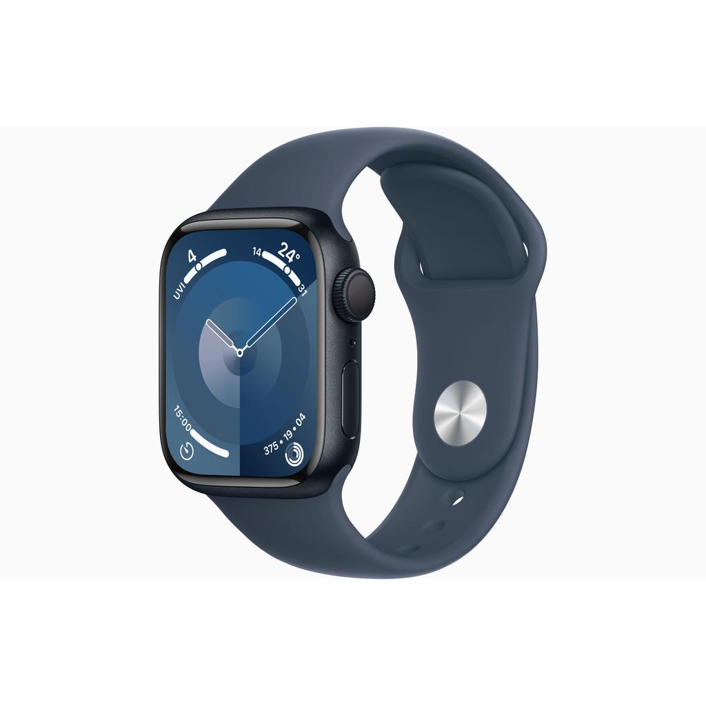 Apple Watch Series 8 (2022) GPS 45 mm - Aluminium Midnight - Sport band Blue Reconditionné - Apple refurbished available on Backmarket