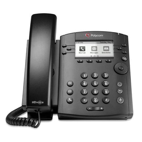 Polycom VVX 300 2200-46135-001-R Landline telephone Reconditionné - Polycom refurbished available on Backmarket
