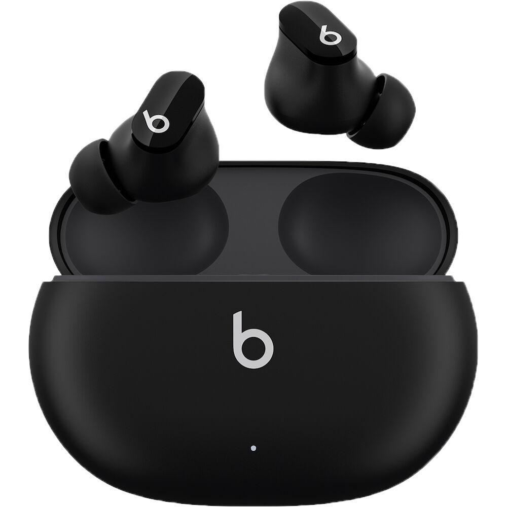 Beats By Dr. Dre Studio Buds Earbud Noise-Cancelling Bluetooth Earphones - Black Refurbished - Beats by Dr. Dre refurbished available on Backmarket