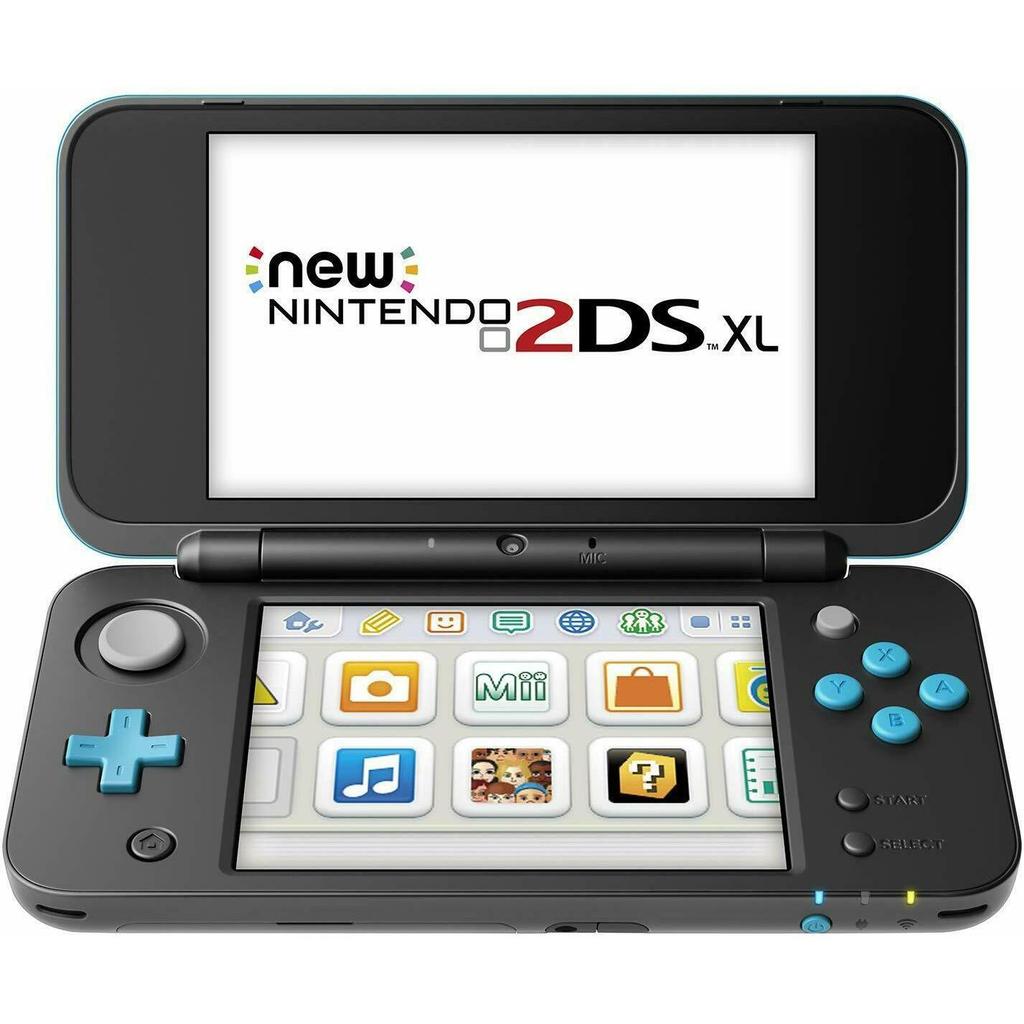 Nintendo 2DS XL - Black/Blue Reconditionné - Nintendo refurbished available on Backmarket