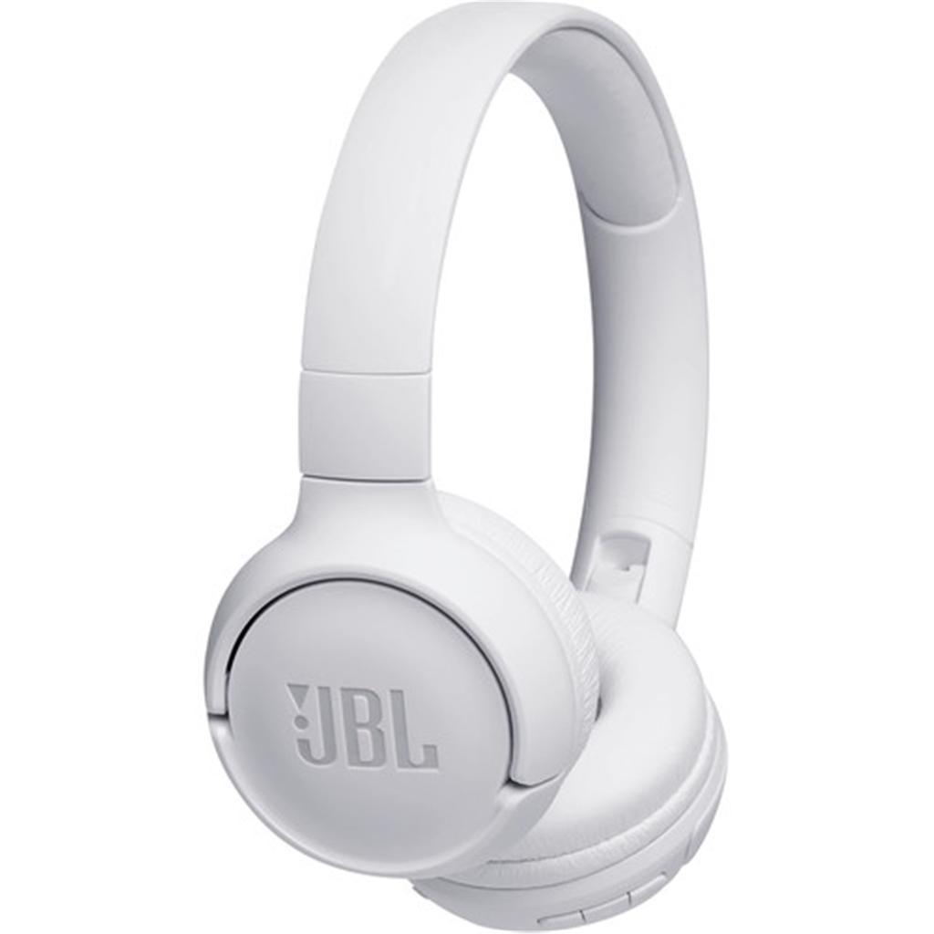 Jbl Tune 500BT Headphone Bluetooth with microphone - White Refurbished - JBL refurbished available on Backmarket