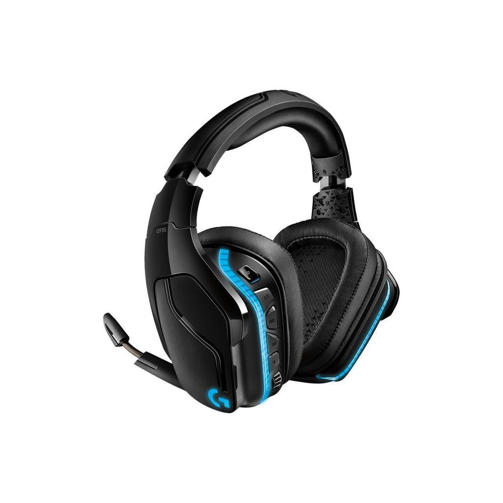 Logitech G935 Noise cancelling Gaming Headphone with microphone - Black Refurbished - Logitech refurbished available on Backmarket