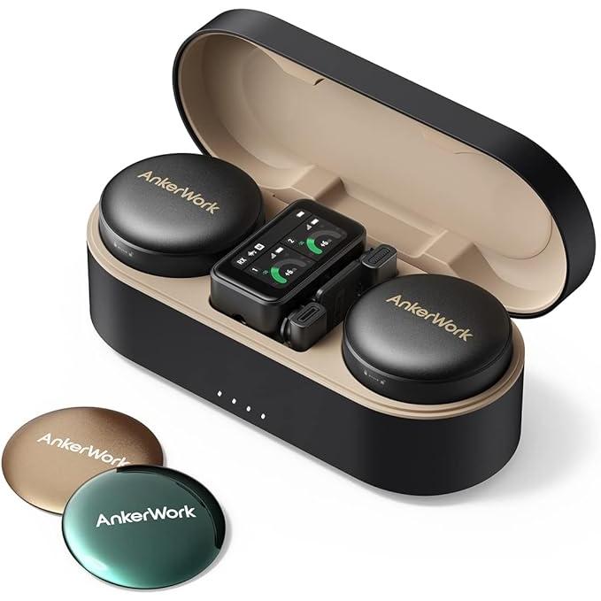 Ankerwork M650 Noise-Cancelling Bluetooth Earphones - Black Refurbished - Anker refurbished available on Backmarket