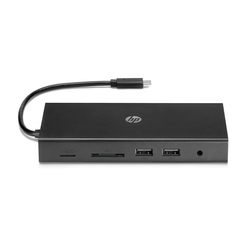 Hp Travel USB-C Multi Port Hub Docking Station Reconditionné - Hewlett-Packard (ou HP en abrégé) refurbished available on Backmarket