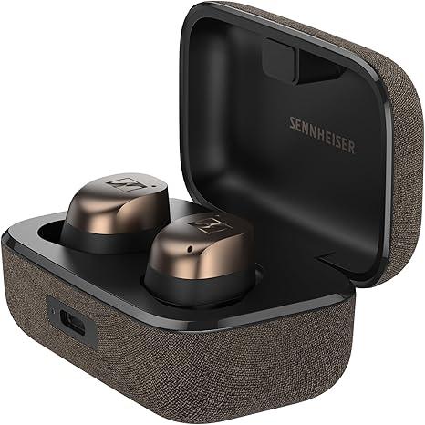 Sennheiser Momentum True Wireless 4 Earbud Noise-Cancelling Bluetooth Earphones - Brown Refurbished - Sennheiser refurbished available on Backmarket