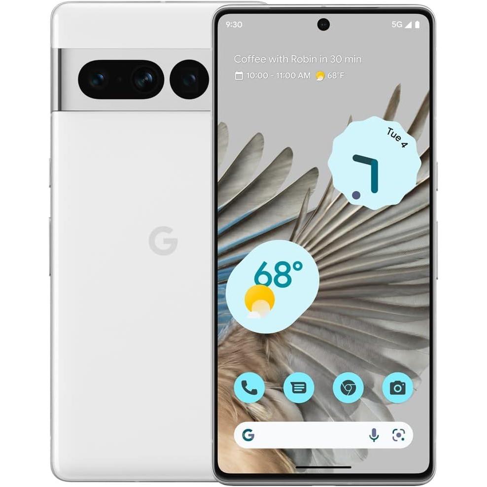Google Pixel 7 Pro 128GB - White - Unlocked Refurbished - Google refurbished available on Backmarket