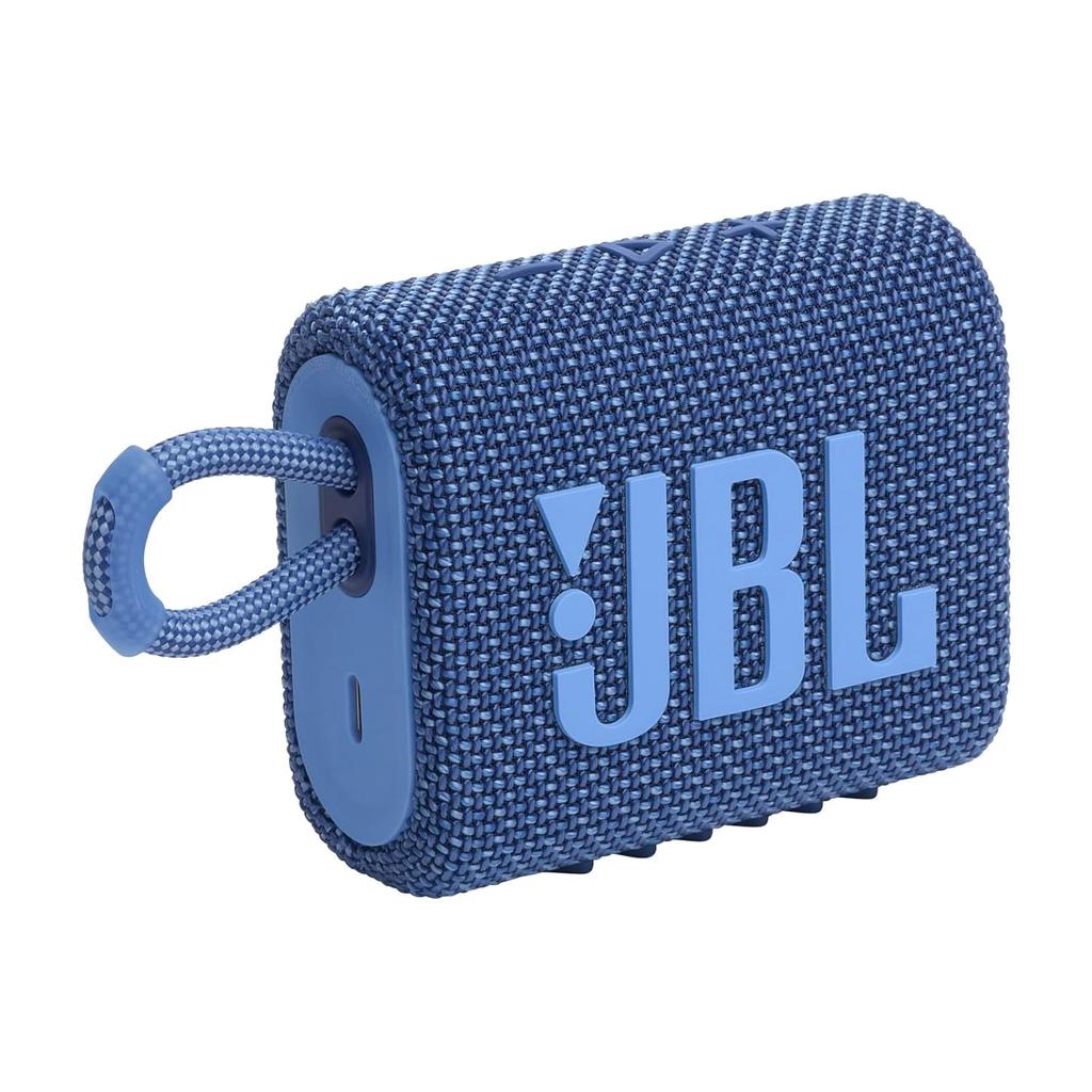 JBL GO 3 Bluetooth speakers - Blue Reconditionné - JBL refurbished available on Backmarket
