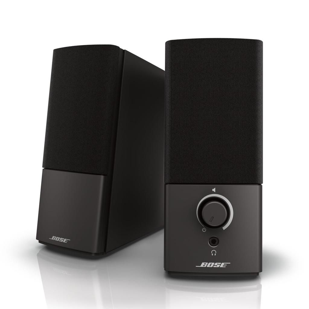 Bose Companion 2 Series III speakers - Black Refurbished - Bose refurbished available on Backmarket