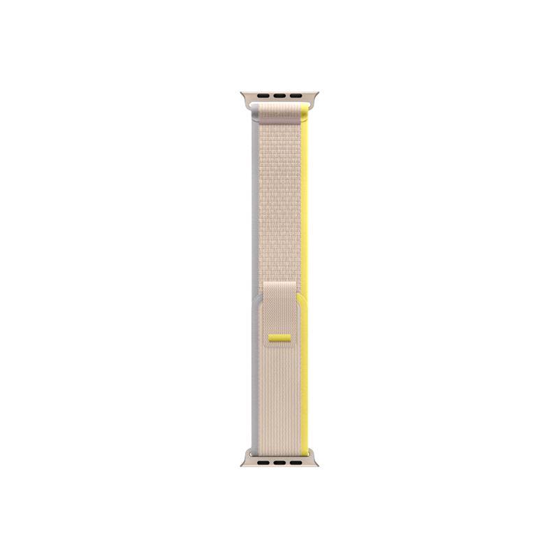 Apple Watch Trail Loop 49mm - Yellow/Beige - M/L Reconditionné - Apple refurbished available on Backmarket