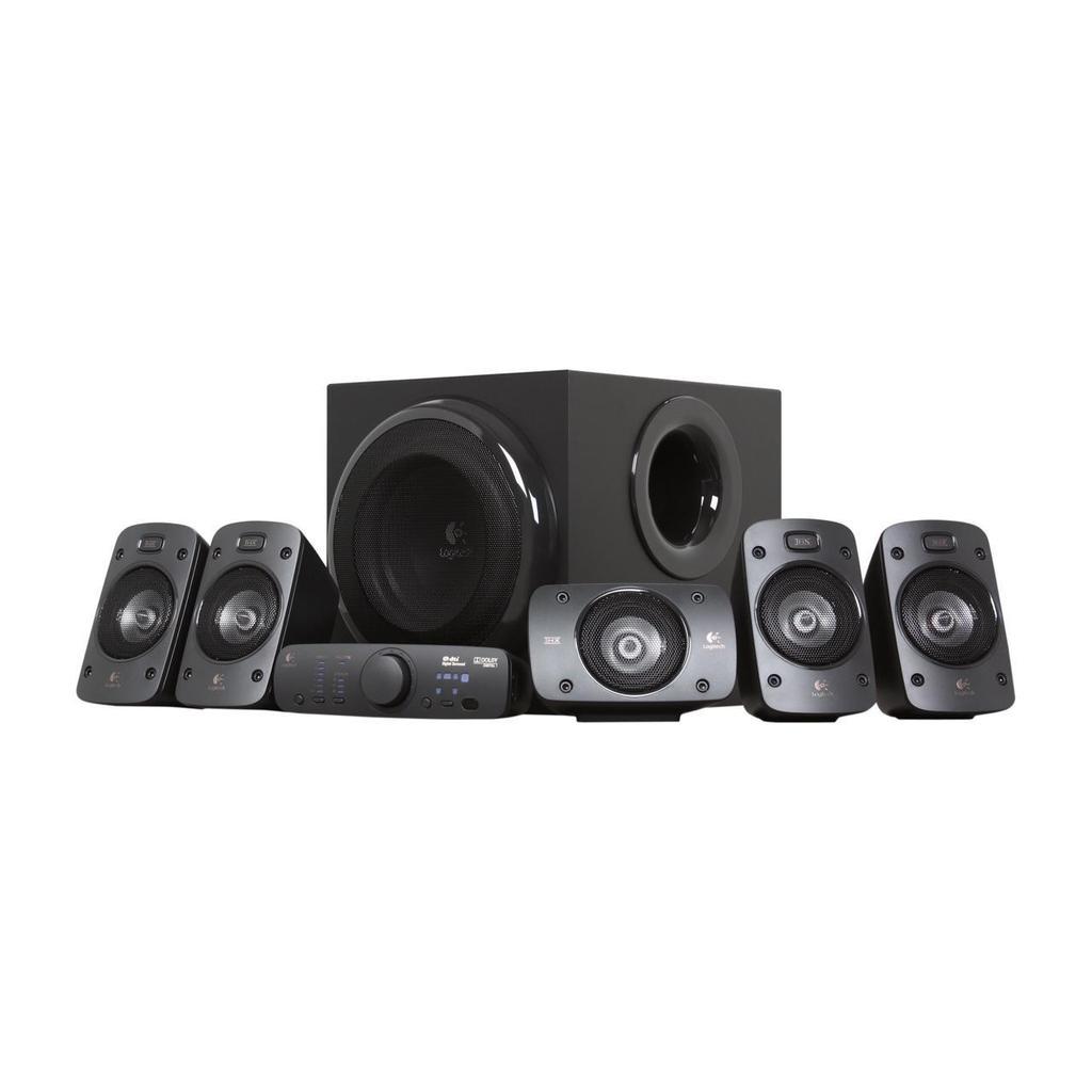 Logitech Z906 speakers - Black Refurbished - Logitech refurbished available on Backmarket
