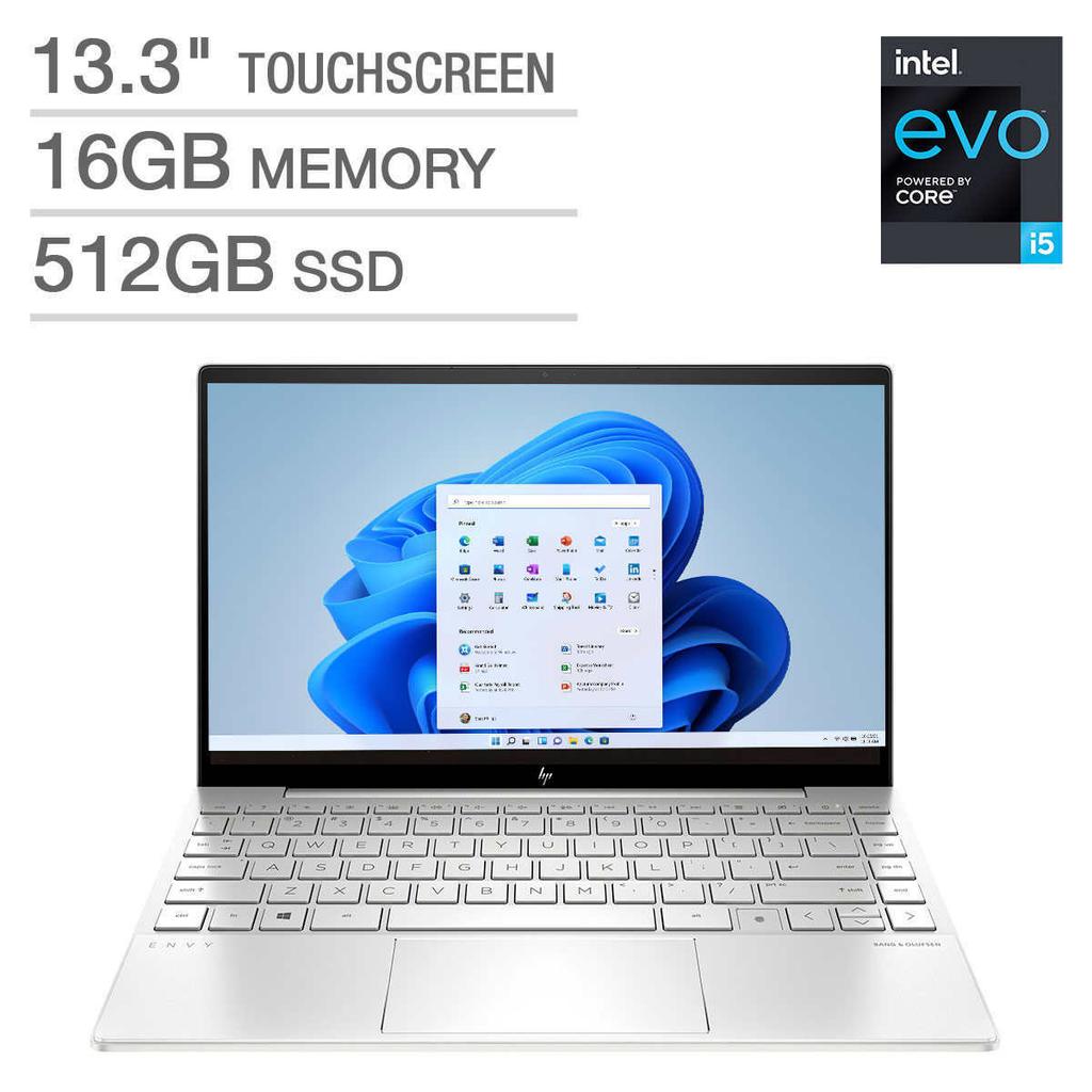 Hp Envy 13-BA1063CL 13-inch (2021) - Core i5 - Gen 11 (G) - 16 GB - SSD 512 GB Refurbished - Hewlett-Packard (ou HP en abrégé) refurbished available on Backmarket