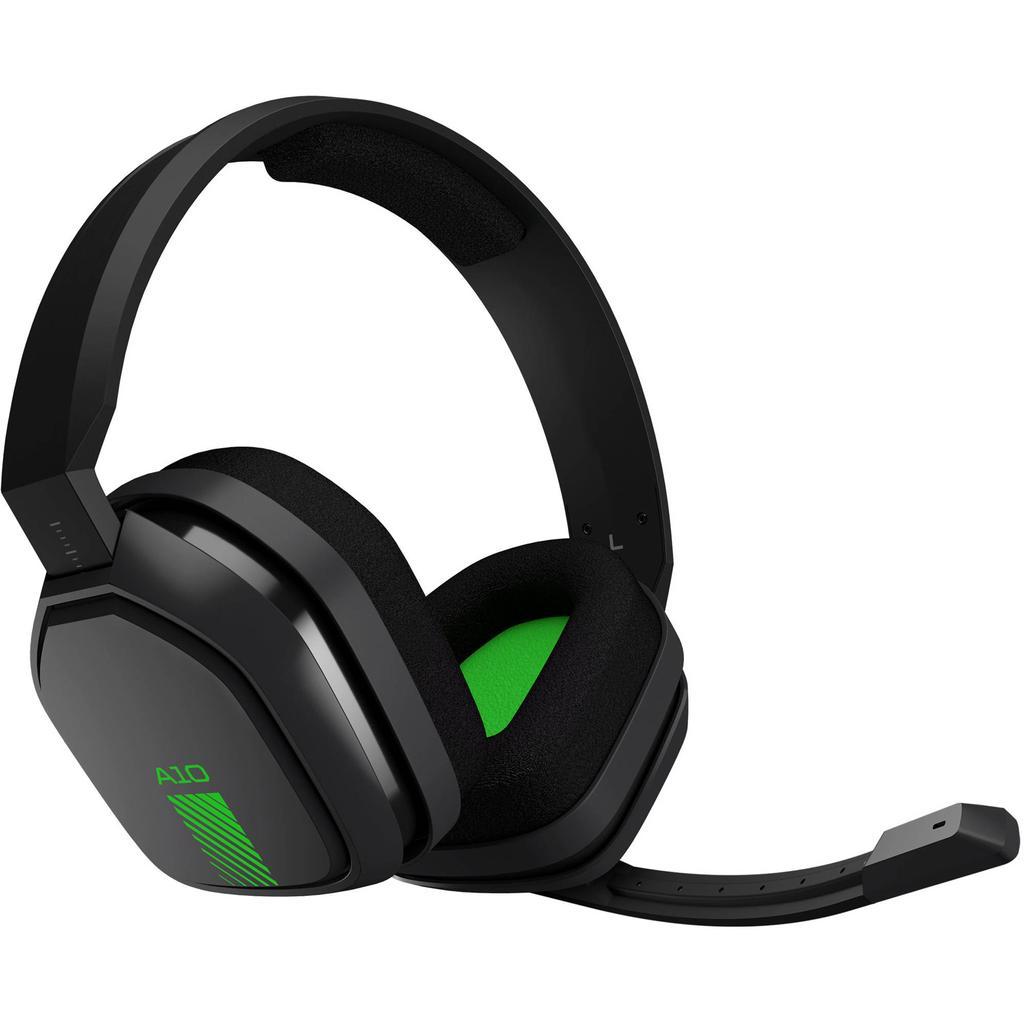 Logitech Astro A10 Gaming Headphone with microphone - Black Refurbished - Logitech refurbished available on Backmarket