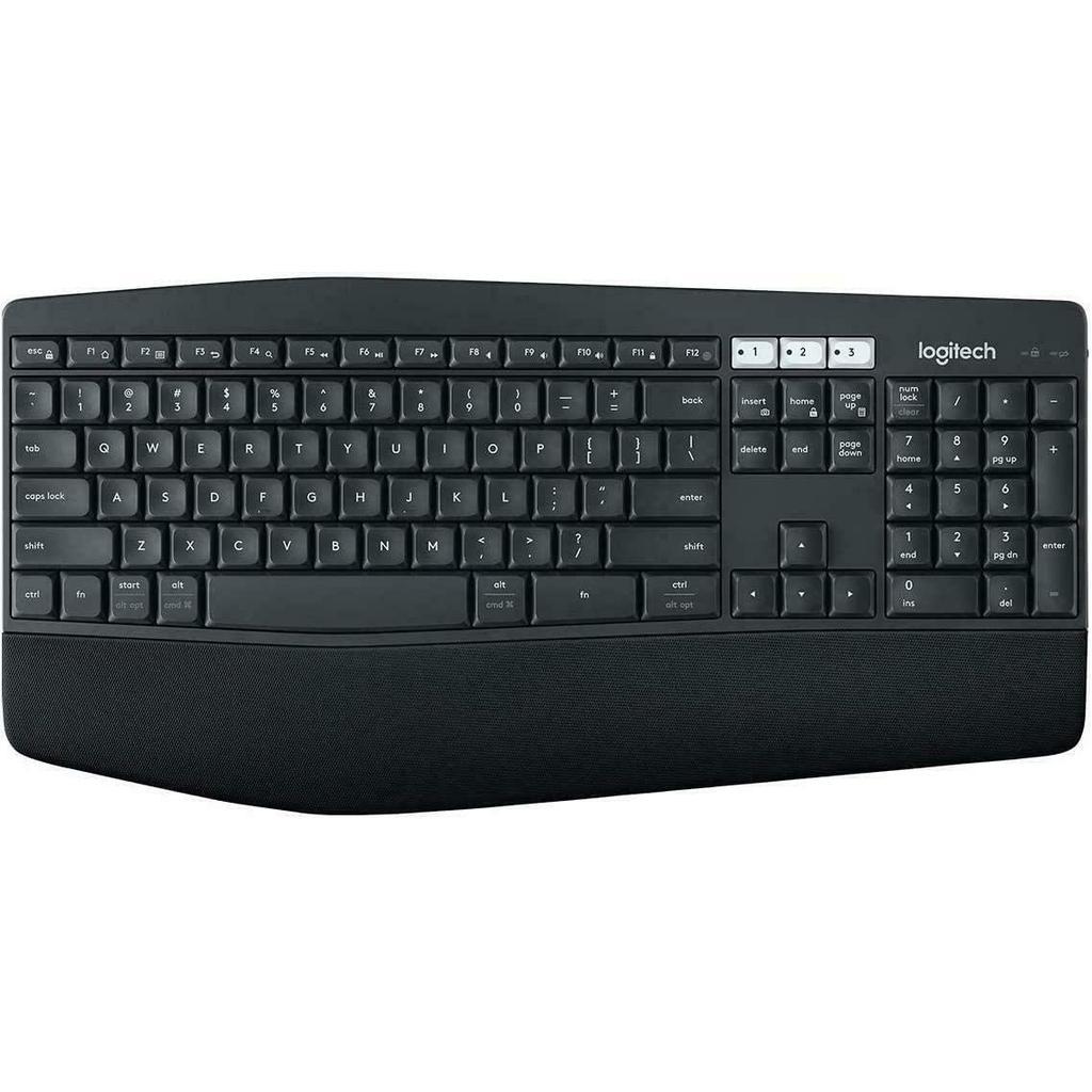 Keyboard QWERTY Wireless Logitech K850 Refurbished - Logitech refurbished available on Backmarket