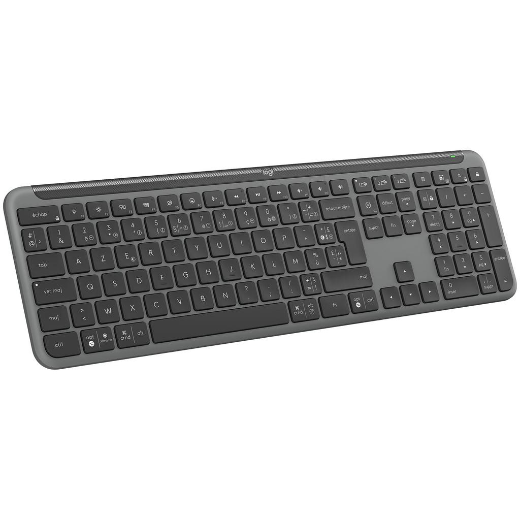 Logitech Keyboard QWERTY Backlit Keyboard Slim K950 Reconditionné - Logitech refurbished available on Backmarket