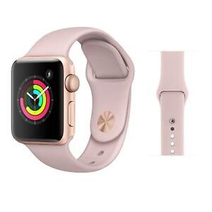 Apple Watch Series 3 (2017) GPS + Cellular 38 mm - Aluminium Pink - Sport band Pink Refurbished - Apple refurbished available on Backmarket