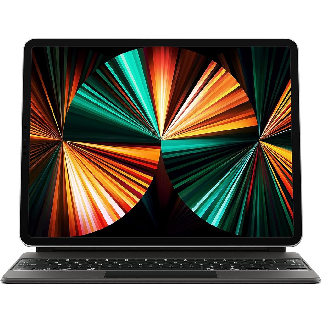 Magic Keyboard (iPad not included) 12.9"" () Wireless - Black - QWERTY - Spanish Reconditionné - Apple refurbished available on Backmarket