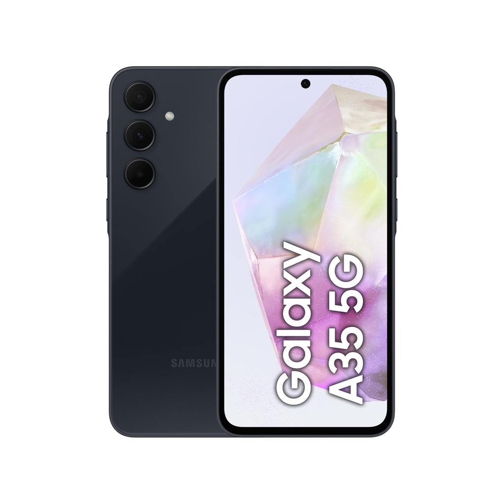 Galaxy A35 128GB - Dark Blue - Unlocked Reconditionné - Samsung refurbished available on Backmarket