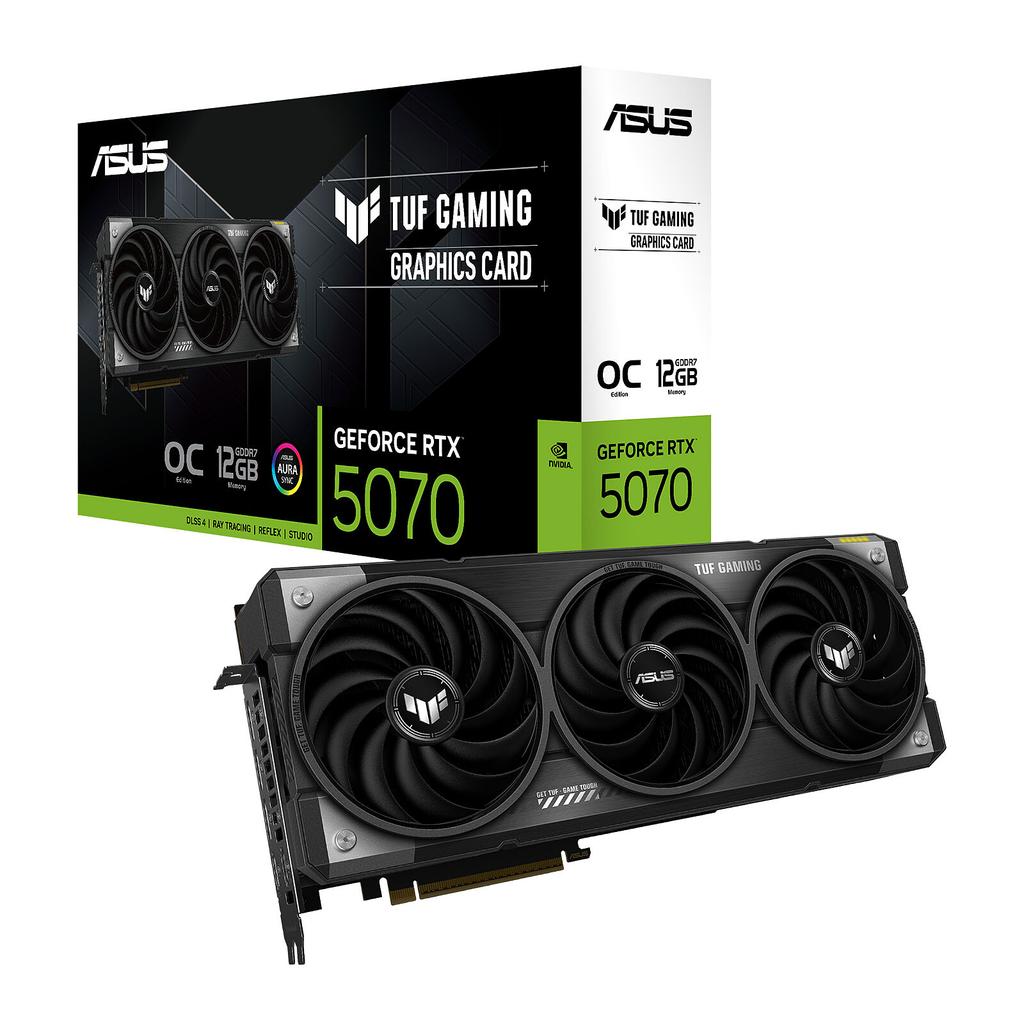 Asus NVIDIA GeForce RTX 5070 12GB GDDR7 Graphics Card Refurbished - Asus refurbished available on Backmarket