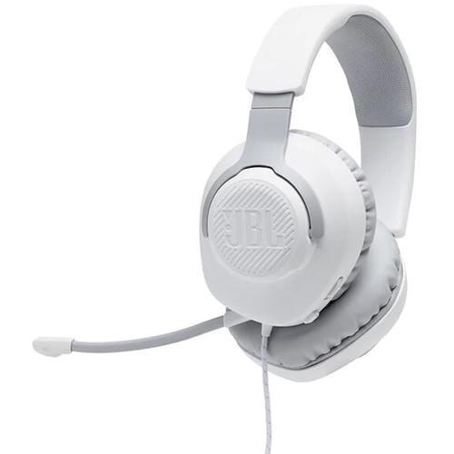 Jbl QUANTUM 100 WAM-Z Noise cancelling Gaming Headphone with microphone - White Reconditionné - JBL refurbished available on Backmarket