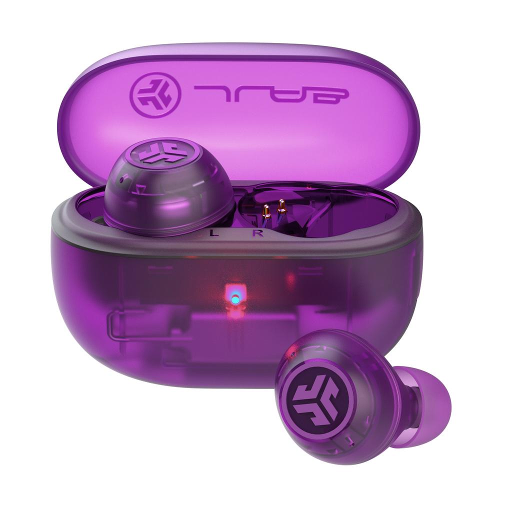 Jlab Go Pop ANC Earbud Noise-Cancelling Bluetooth Earphones - Purple Refurbished - JLab Audio refurbished available on Backmarket