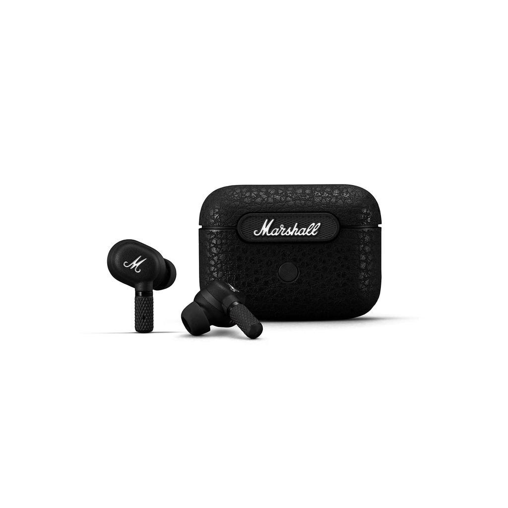 Marshall Motif A.N.C Earbud Noise-Cancelling Bluetooth Earphones - Black Reconditionné - Marshall refurbished available on Backmarket