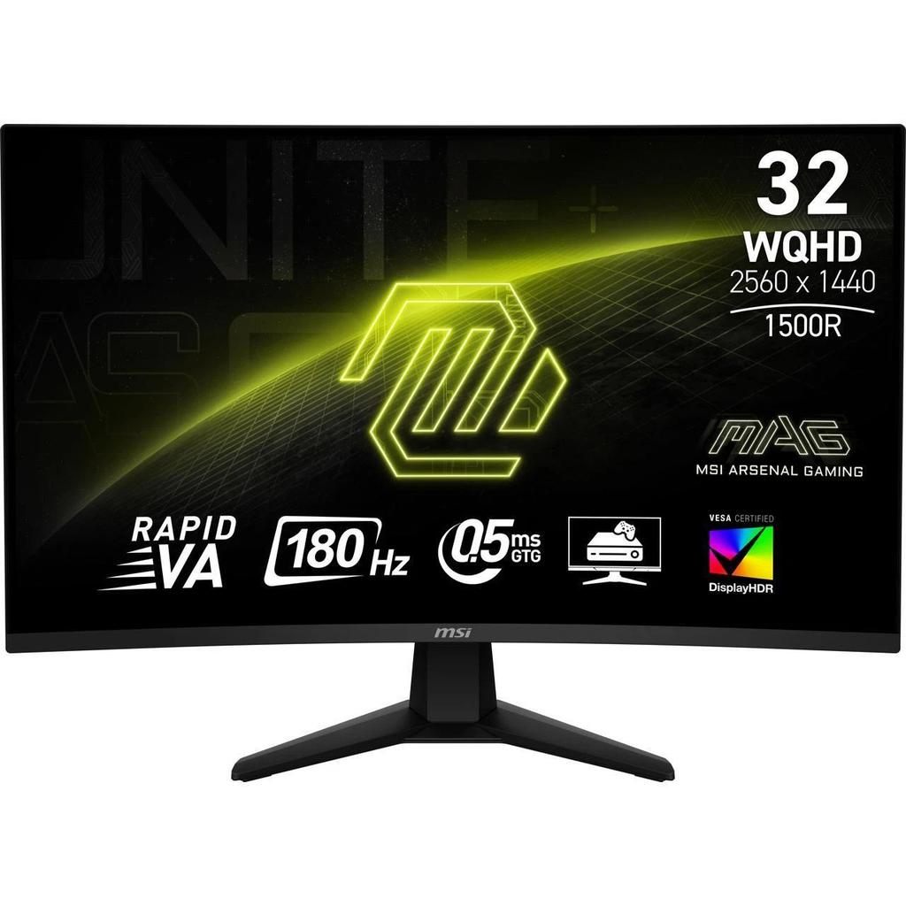 Msi 32-inch Monitor 2560 x 1440 LCD (MAG 32CQ6F) Reconditionné - MSI (Micro-Star International) refurbished available on Backmarket