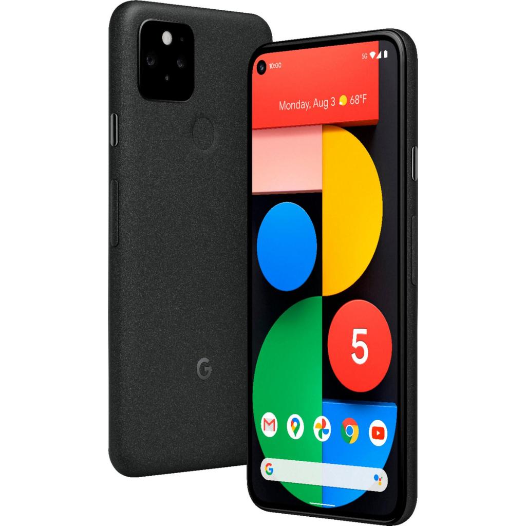 Google Pixel 5 128GB - Black - Unlocked Reconditionné - Google refurbished available on Backmarket