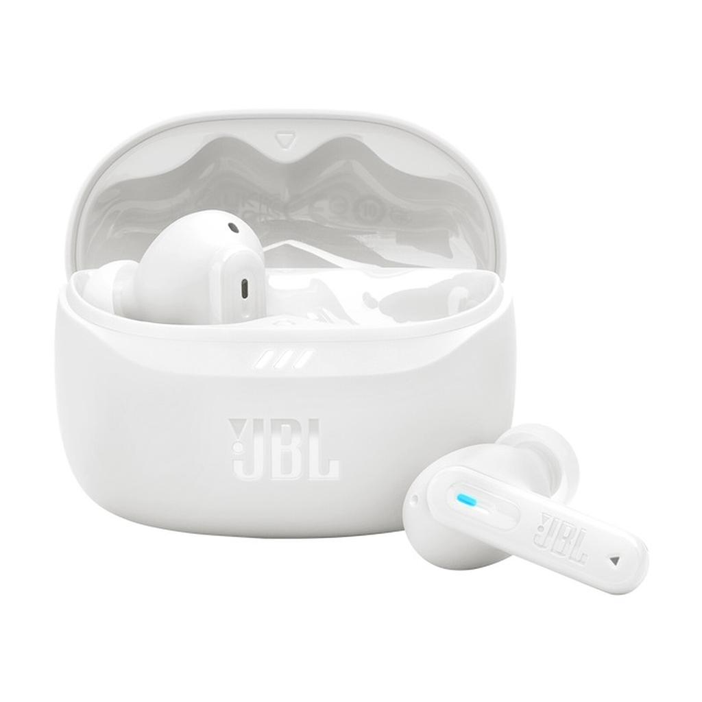 JBL Beam 2 Earbud Noise-Cancelling Bluetooth Earphones - White Reconditionné - JBL refurbished available on Backmarket