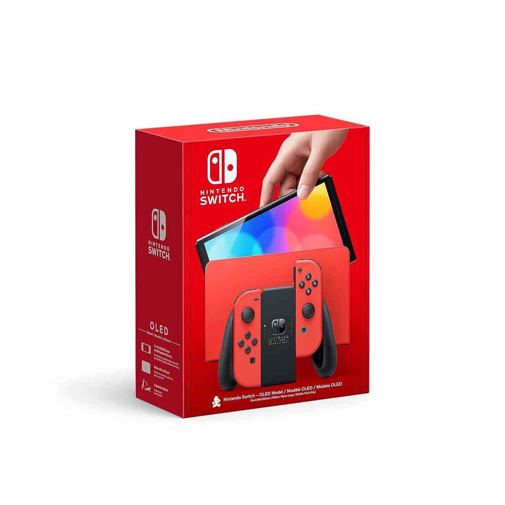 Switch OLED 32GB - Red - Limited edition Model Mario Red Edition NO Reconditionné - Nintendo refurbished available on Backmarket