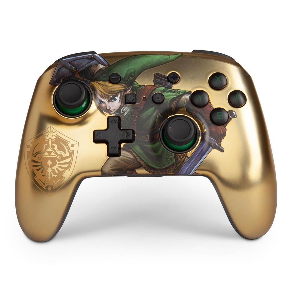Powera Nintendo Switch controller Link Gold Refurbished - PowerA refurbished available on Backmarket