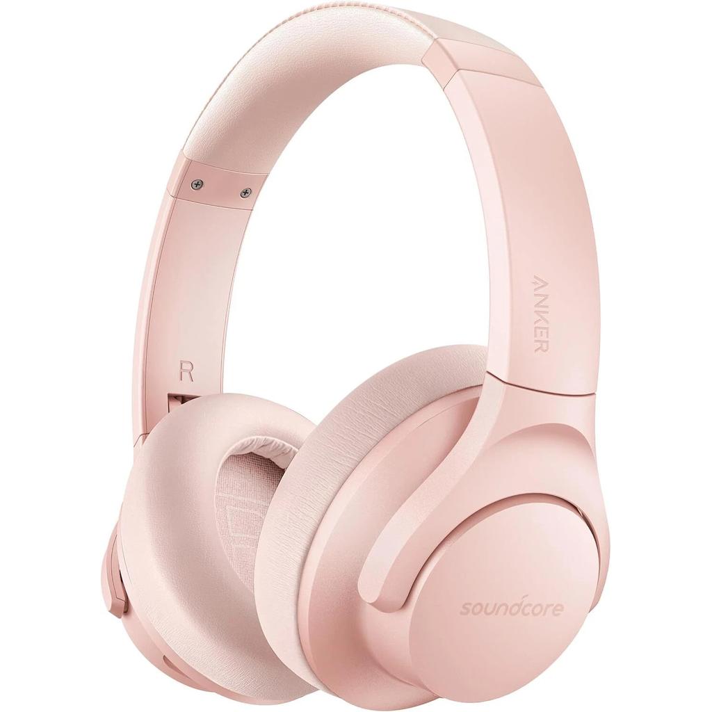 Soundcore Life Q20 Noise cancelling Headphone Bluetooth with microphone - Pink Refurbished - Anker Soundcore refurbished available on Backmarket