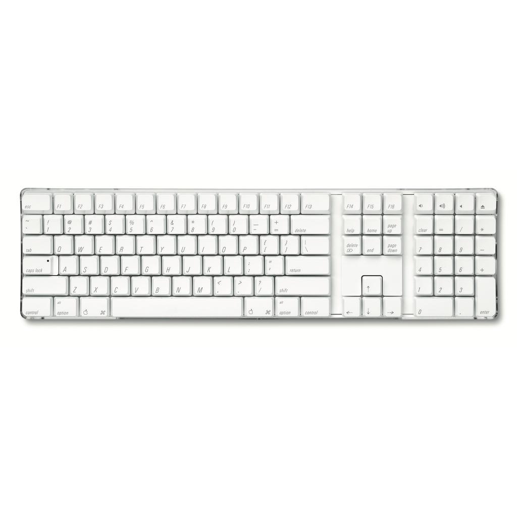 Apple Keyboard (2003) Num Pad - White - QWERTY - English (US) Refurbished - Apple refurbished available on Backmarket