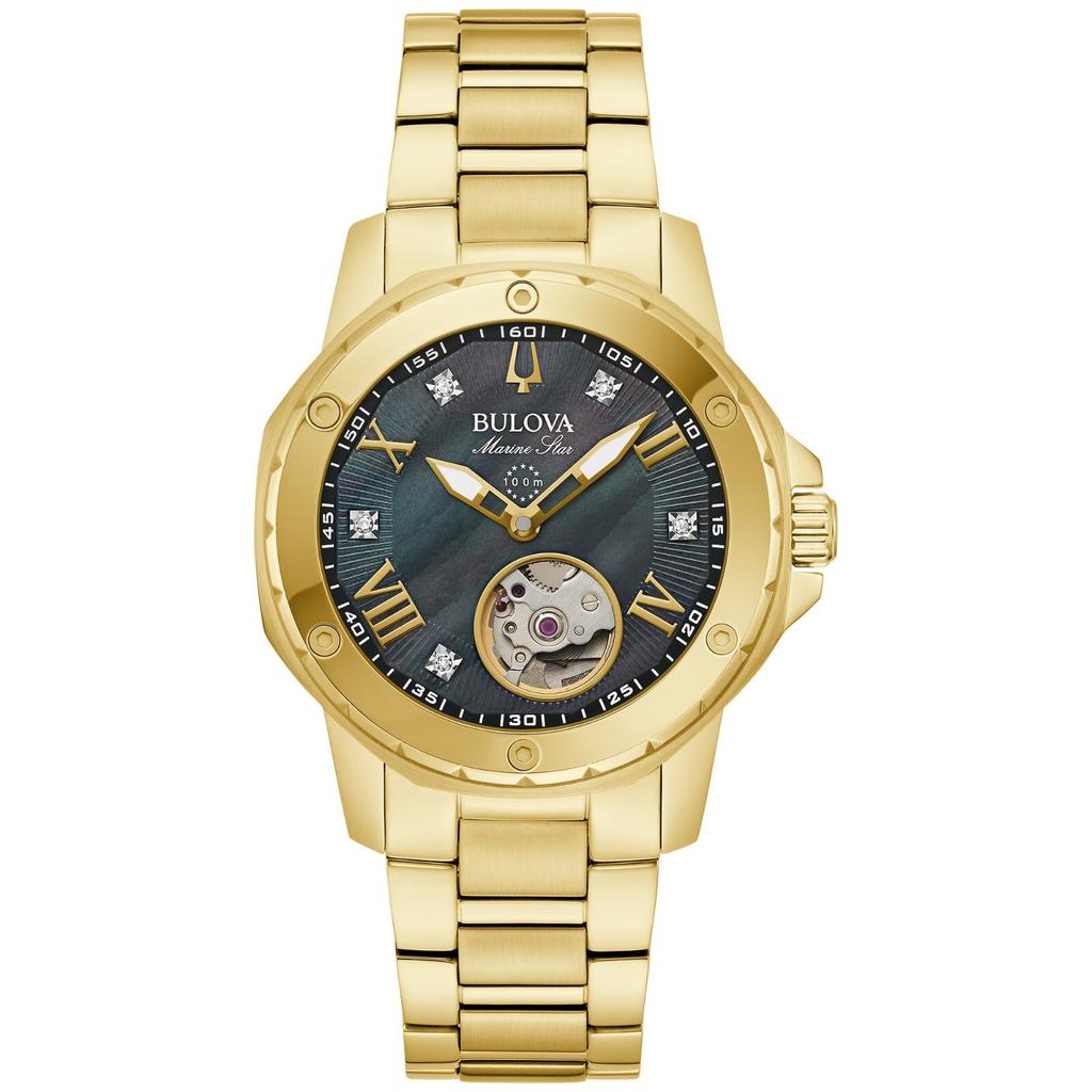 Bulova Smart Watch Marine Star - Gold Reconditionné - Bulova refurbished available on Backmarket