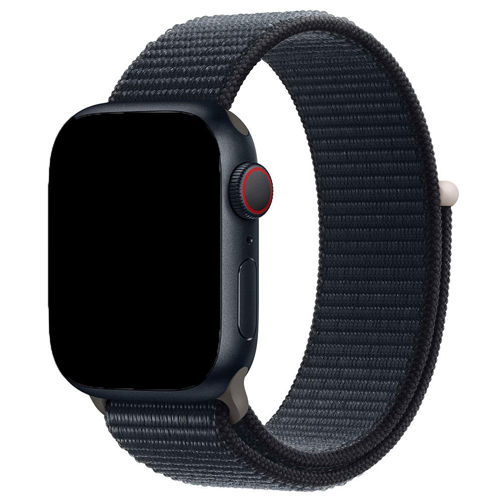 Apple Watch Series 8 (2022) GPS 45 mm - Aluminium Midnight - Sport loop Midnight Reconditionné - Apple refurbished available on Backmarket