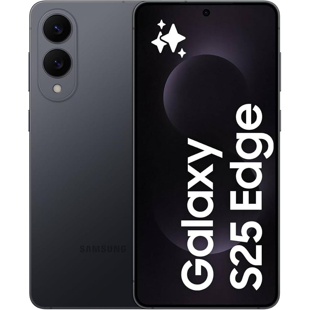 Galaxy S25 Edge 256GB - Black - Unlocked Refurbished - Samsung refurbished available on Backmarket