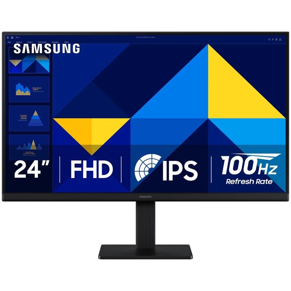 Samsung 24-inch Monitor 1920 x 1080 LCD (LS24D300GANXZA) Refurbished - Samsung refurbished available on Backmarket