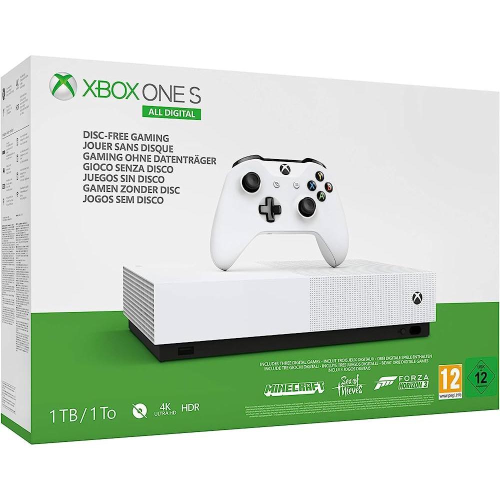 Xbox One S 1000GB - White - Limited edition Refurbished - Microsoft refurbished available on Backmarket