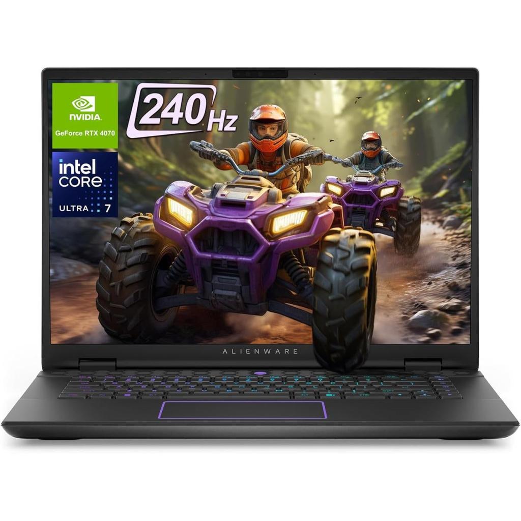 Dell Alienware M16 R2 16-inch - Core Ultra 9 185H - 64GB 2048GB NVIDIA GeForce RTX 4060 Refurbished - Dell refurbished available on Backmarket